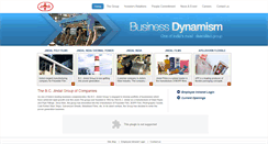 Desktop Screenshot of jindalgroup.com